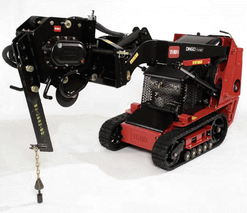 Toro Dingo Utility Tractor with Vibratory Plow